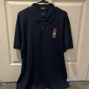 Men’s Polo Golf Ralph Lauren button up t shirt, wicking material